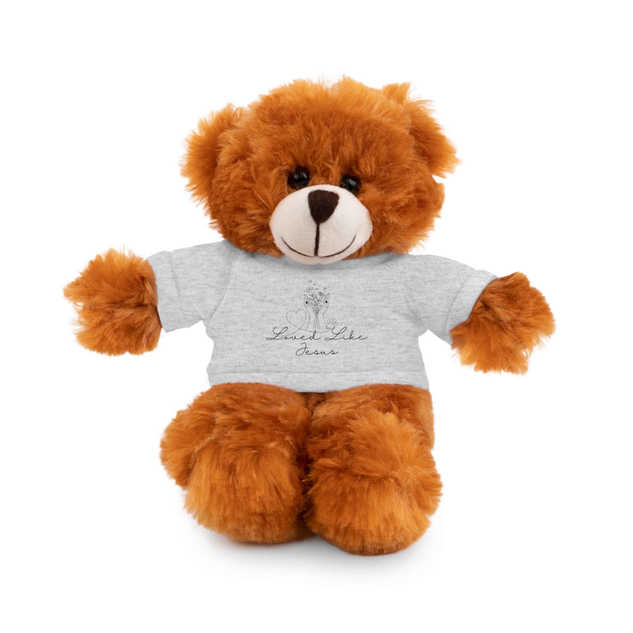 Loved like Jesus Plush Teddy Bear with Tee