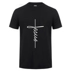 Jesus Cross T-shirts Men