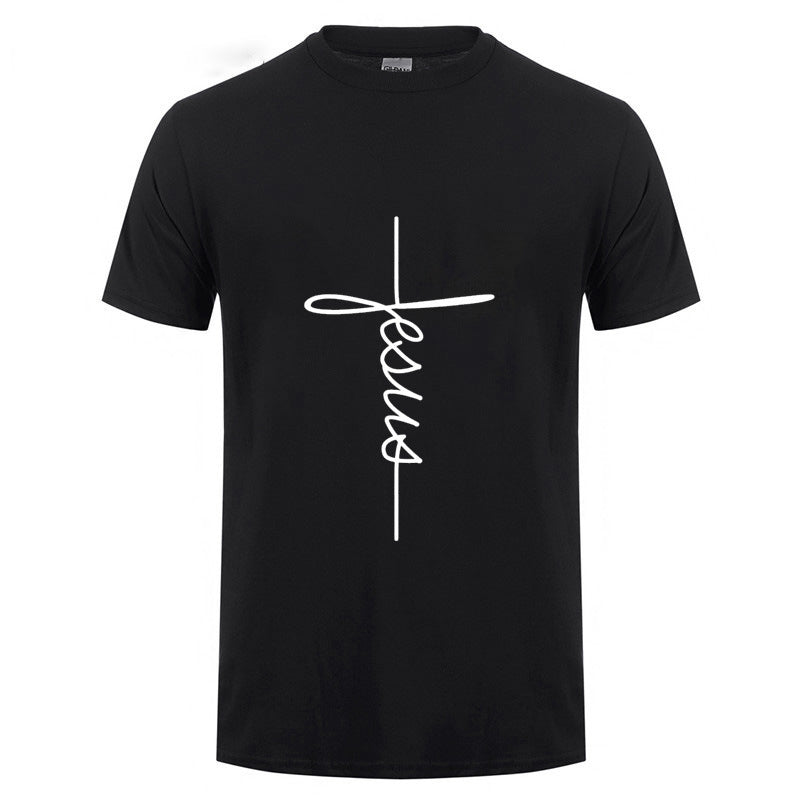 Jesus Cross T-shirts Men