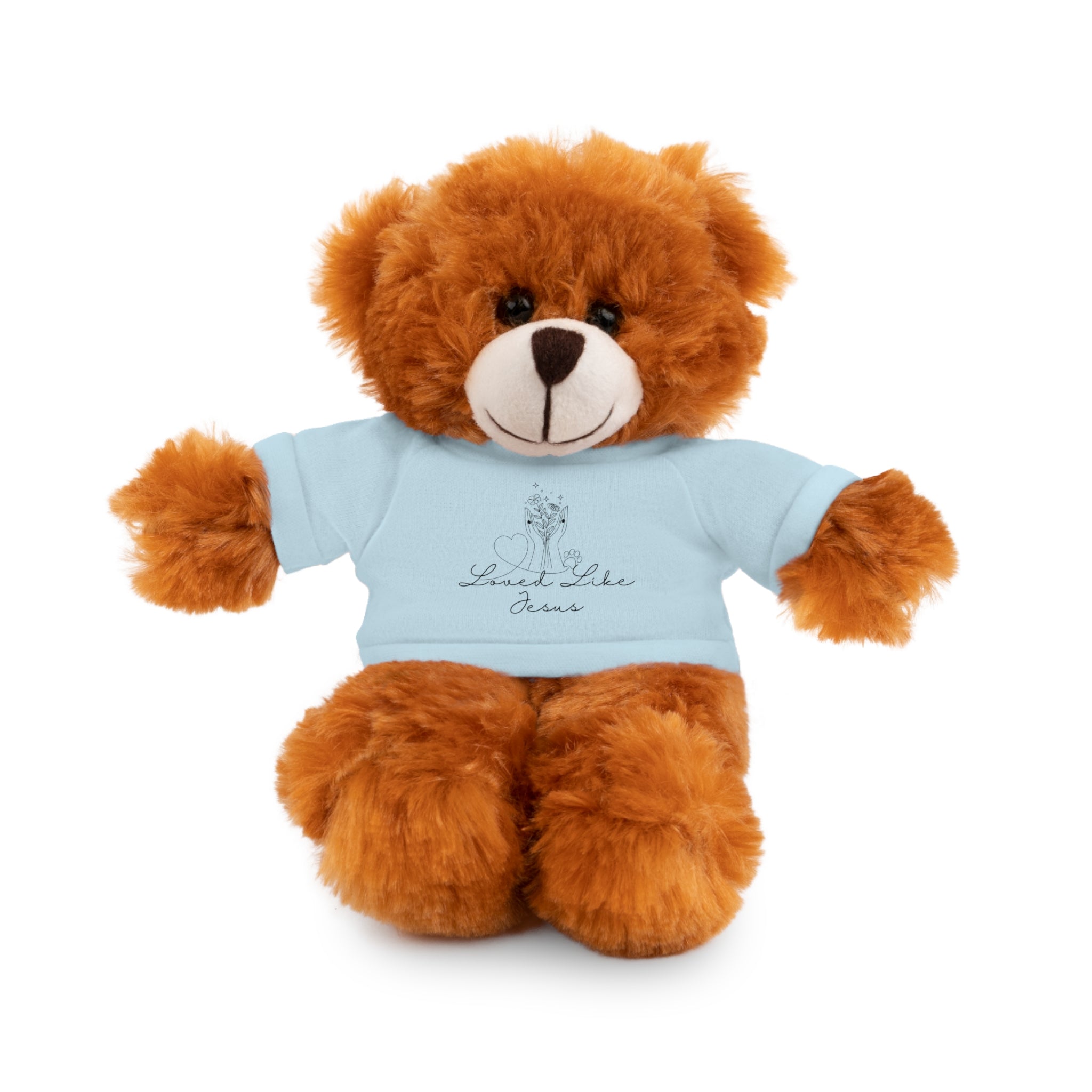 Loved like Jesus Plush Teddy Bear with Tee
