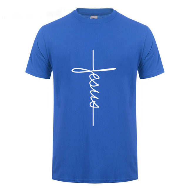 Jesus Cross T-shirts Men