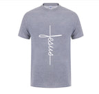 Jesus Cross T-shirts Men