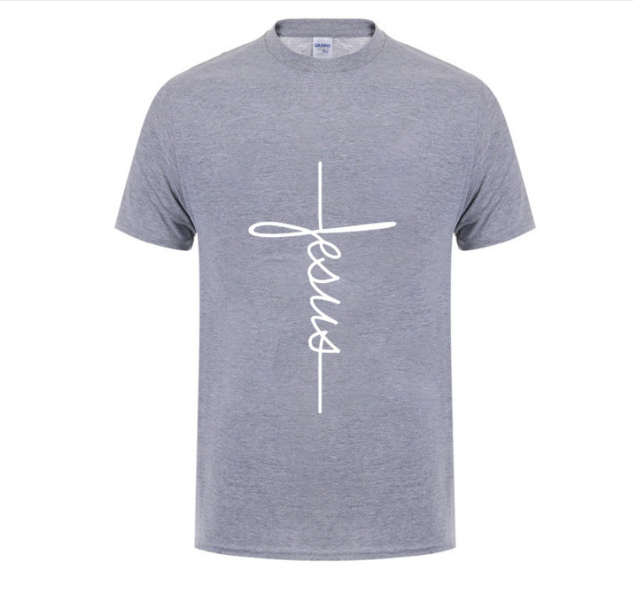 Jesus Cross T-shirts Men