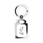 Faith can move Mountains Photo Keyring