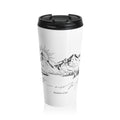 Faith can move Mountains Stainless Steel Travel Mug
