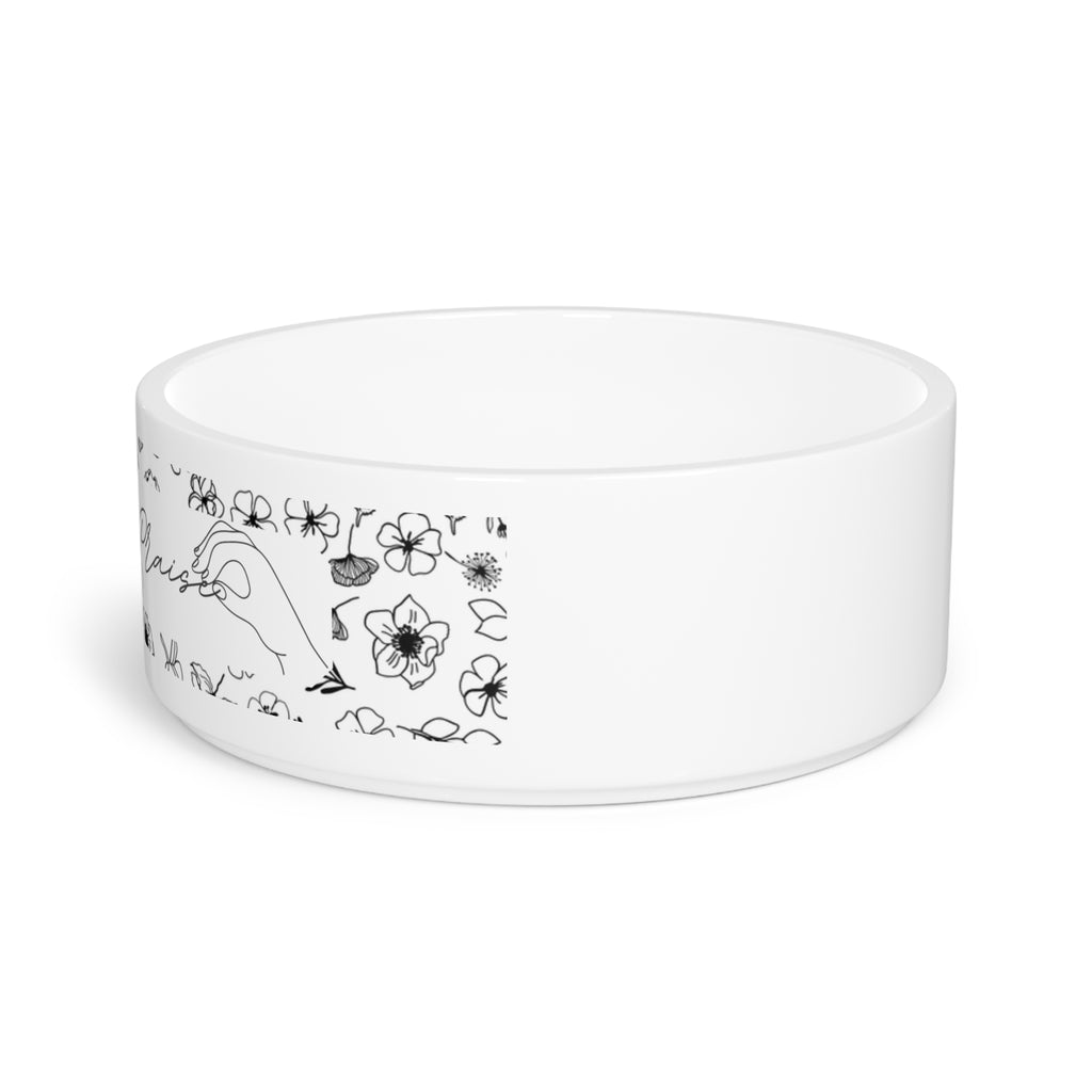 Paws & Praise Ceramic Pet Bowl