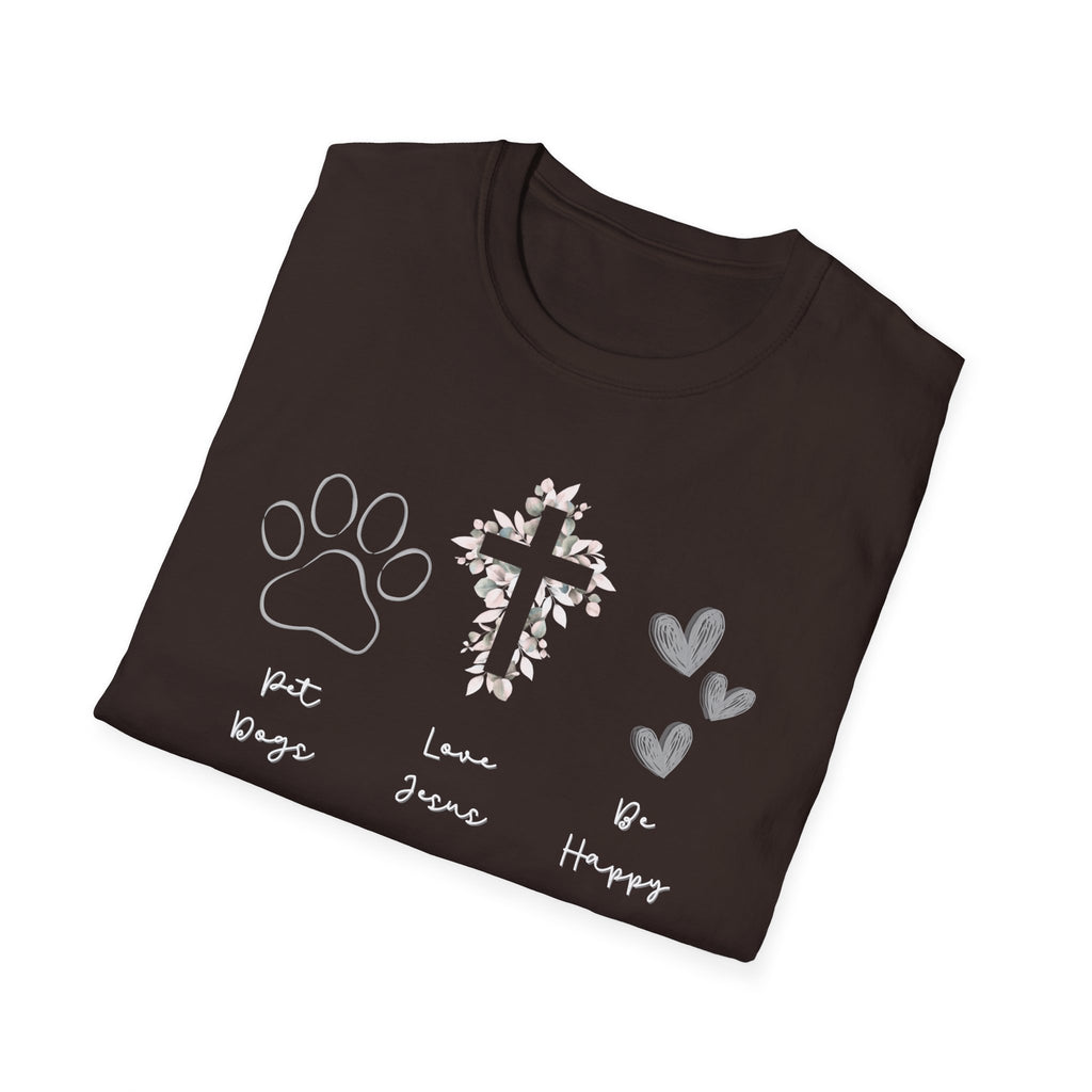 Love Jesus Pet Dogs T-Shirt