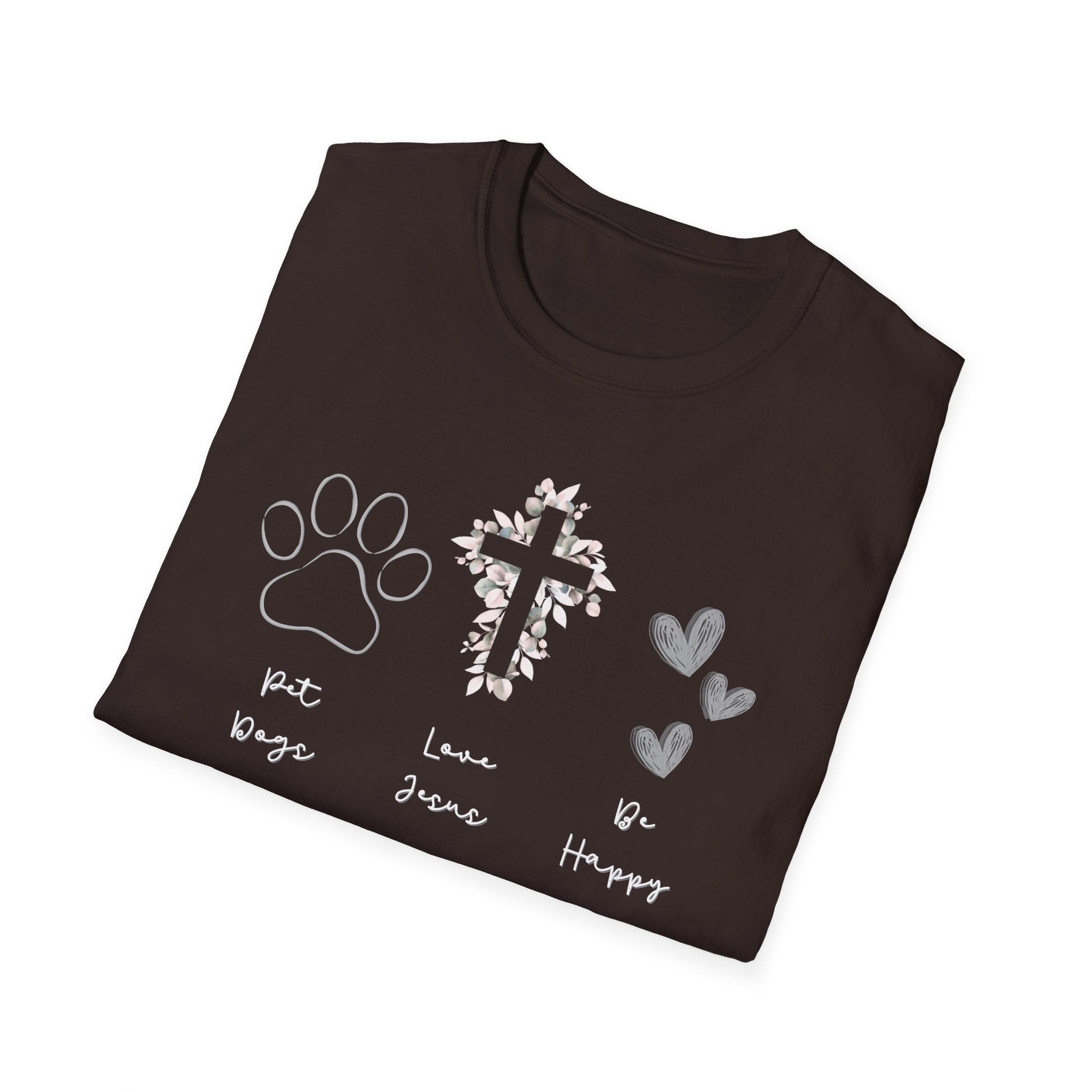Love Jesus Pet Dogs T-Shirt