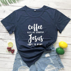 Jesus keeps me going T-shirt