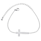 Jesus Christ Cross Bracelet  Stainless Steel