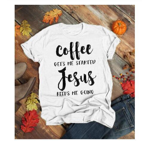 Jesus keeps me going T-shirt