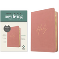 NLT Compact Bible, Filament Enabled (Leatherlike, Holy Dusty Pink, Red Letter)