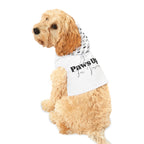 Paws Up Pet Hoodie — "Paws Up for Treats" Cute Paw Print Hooded Dog Sweatshirt