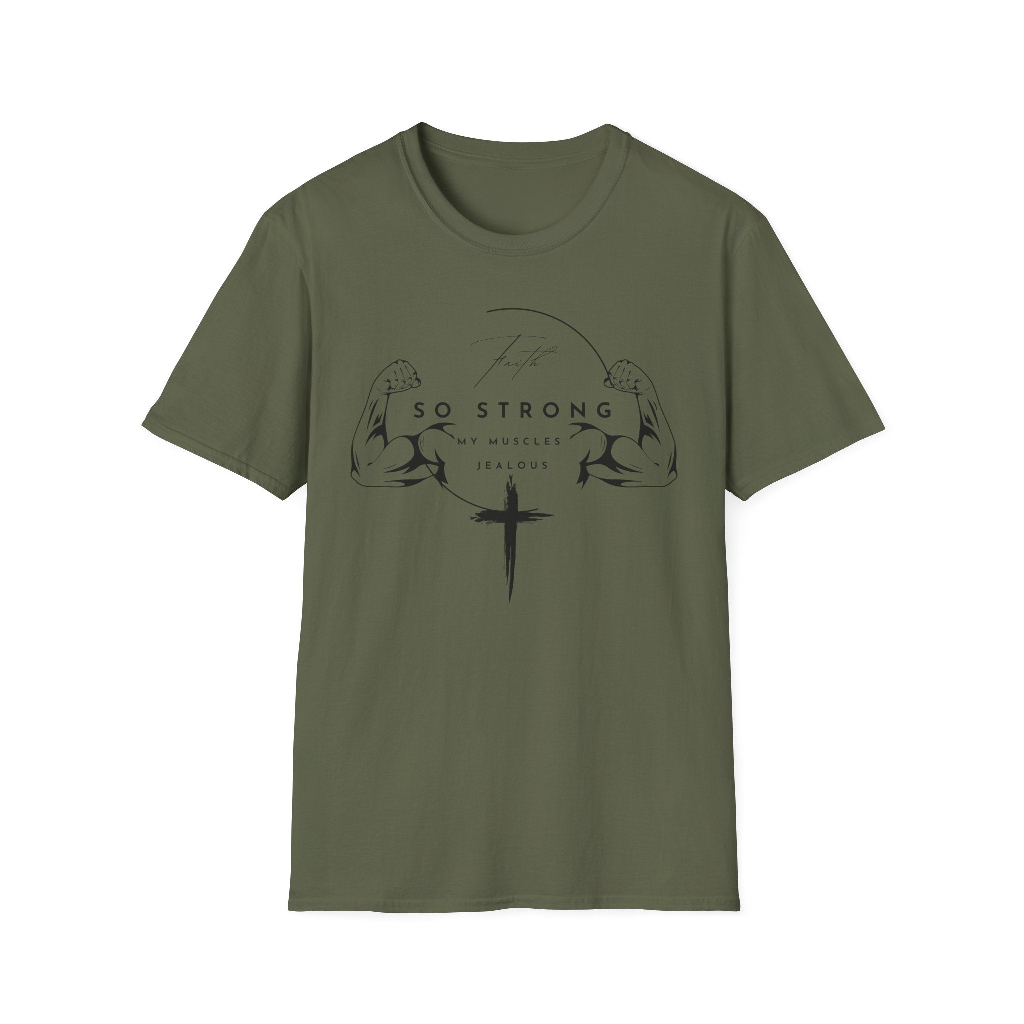 Faith So Strong Cross T-Shirt