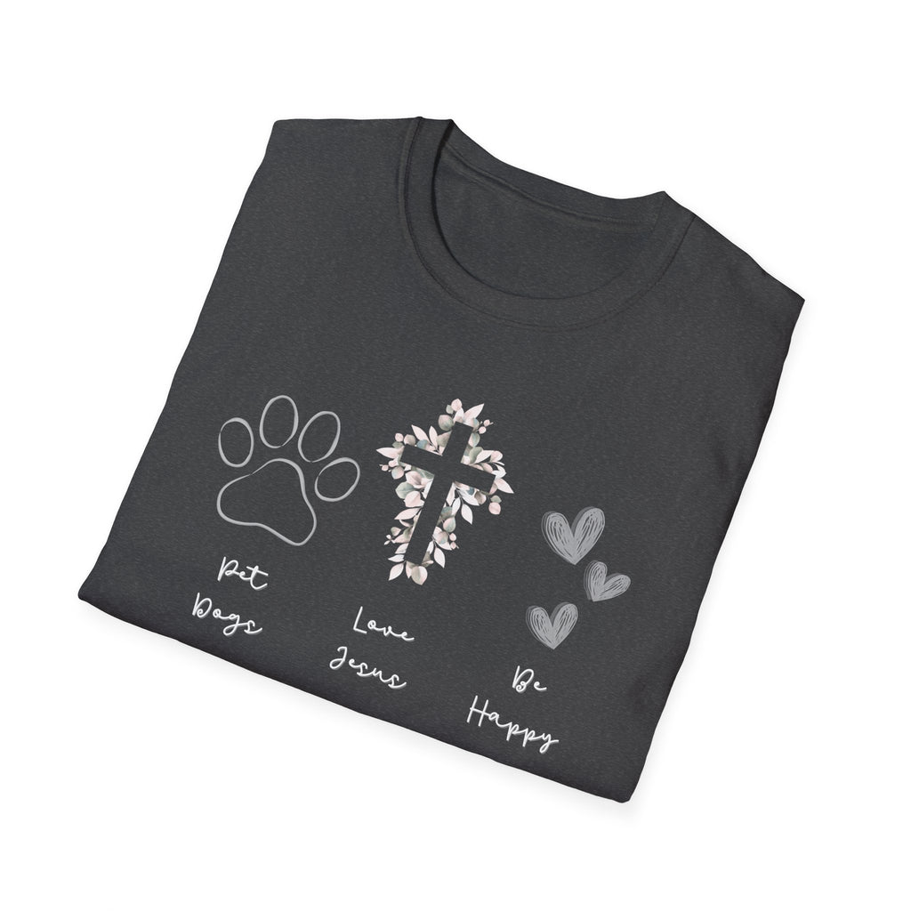 Love Jesus Pet Dogs T-Shirt