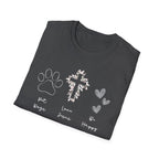 Love Jesus Pet Dogs T-Shirt