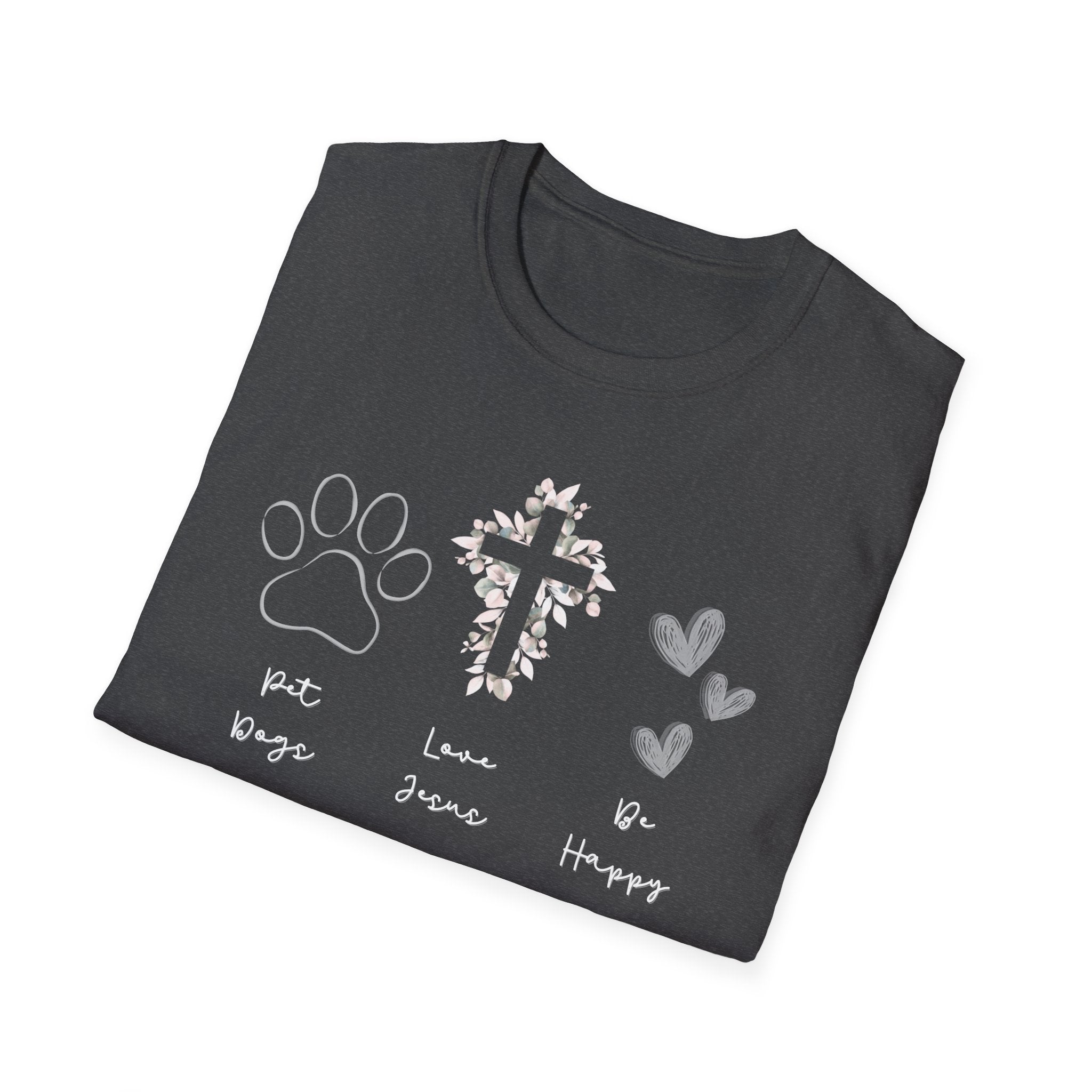 Love Jesus Pet Dogs T-Shirt