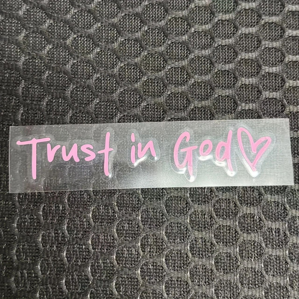 Fashion Faith Jesus God Car Letter Sticker