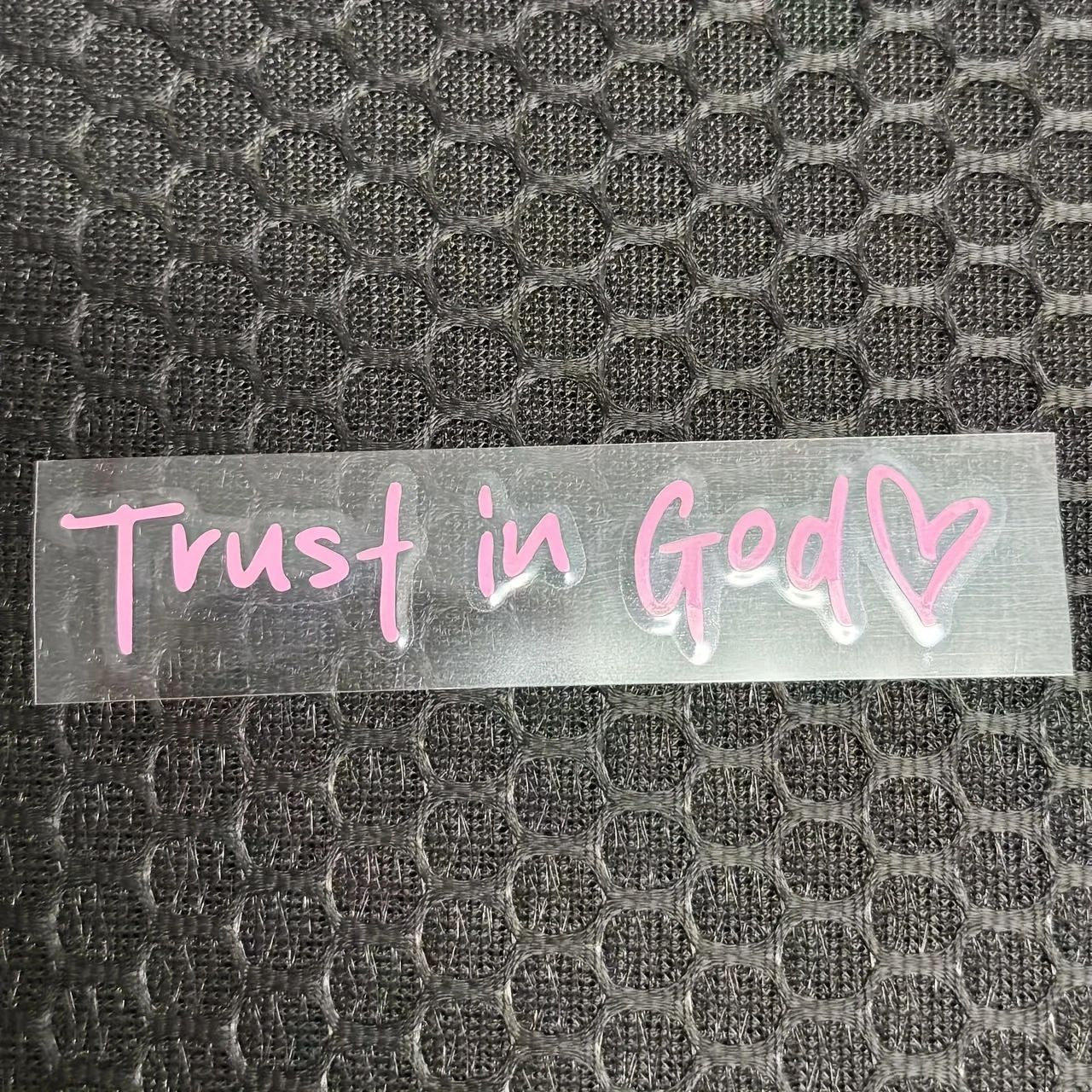Fashion Faith Jesus God Car Letter Sticker
