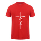 Jesus Cross T-shirts Men