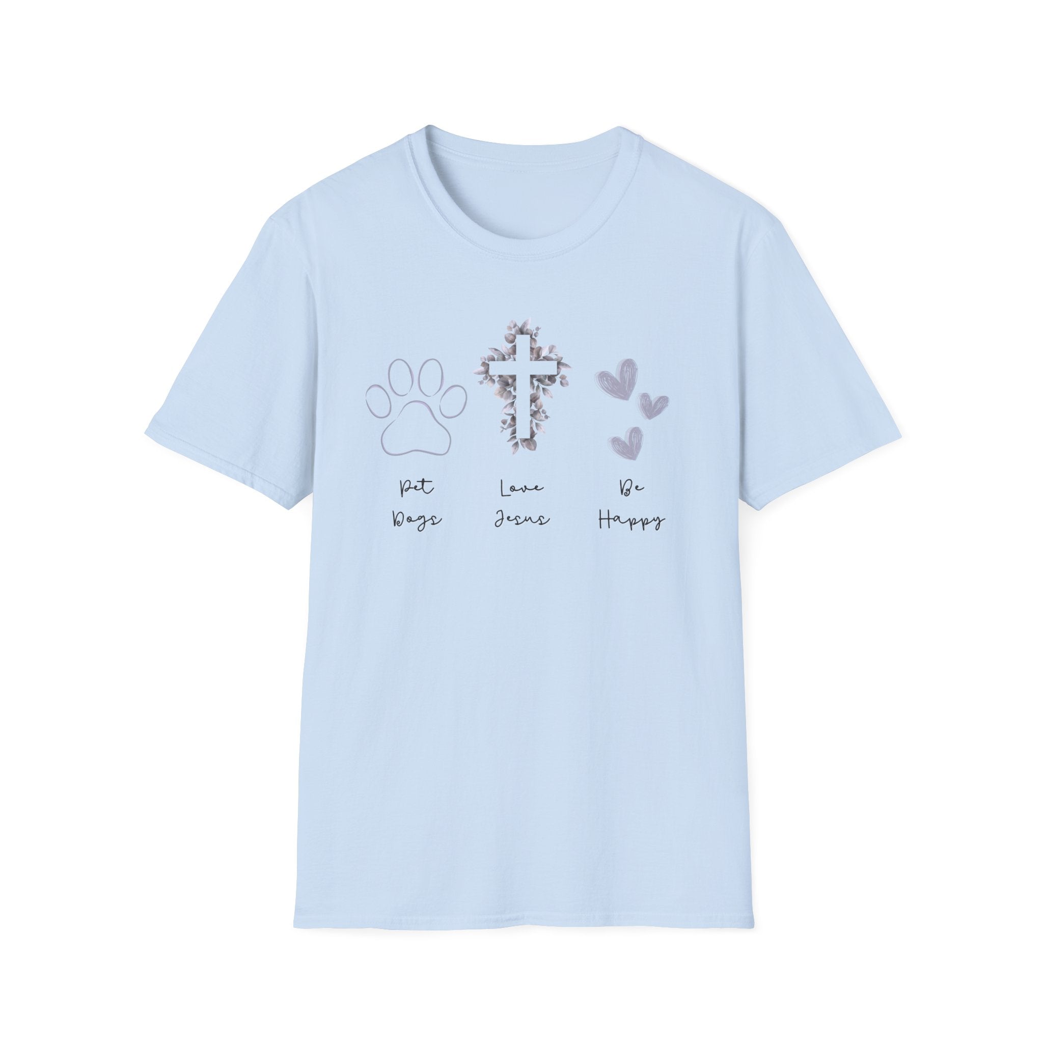 Love Jesus Pet Dogs T-Shirt