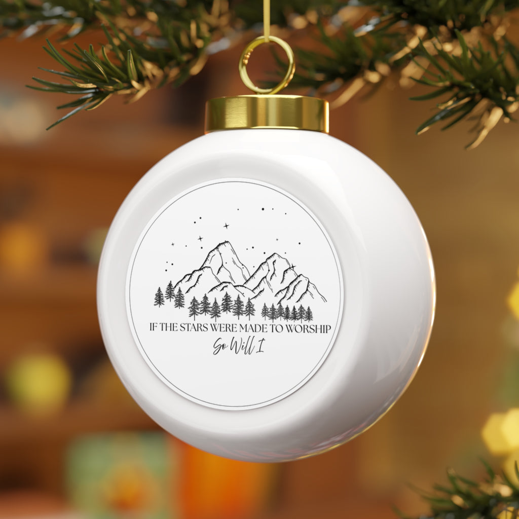 If the stars were made to worship Ornament
