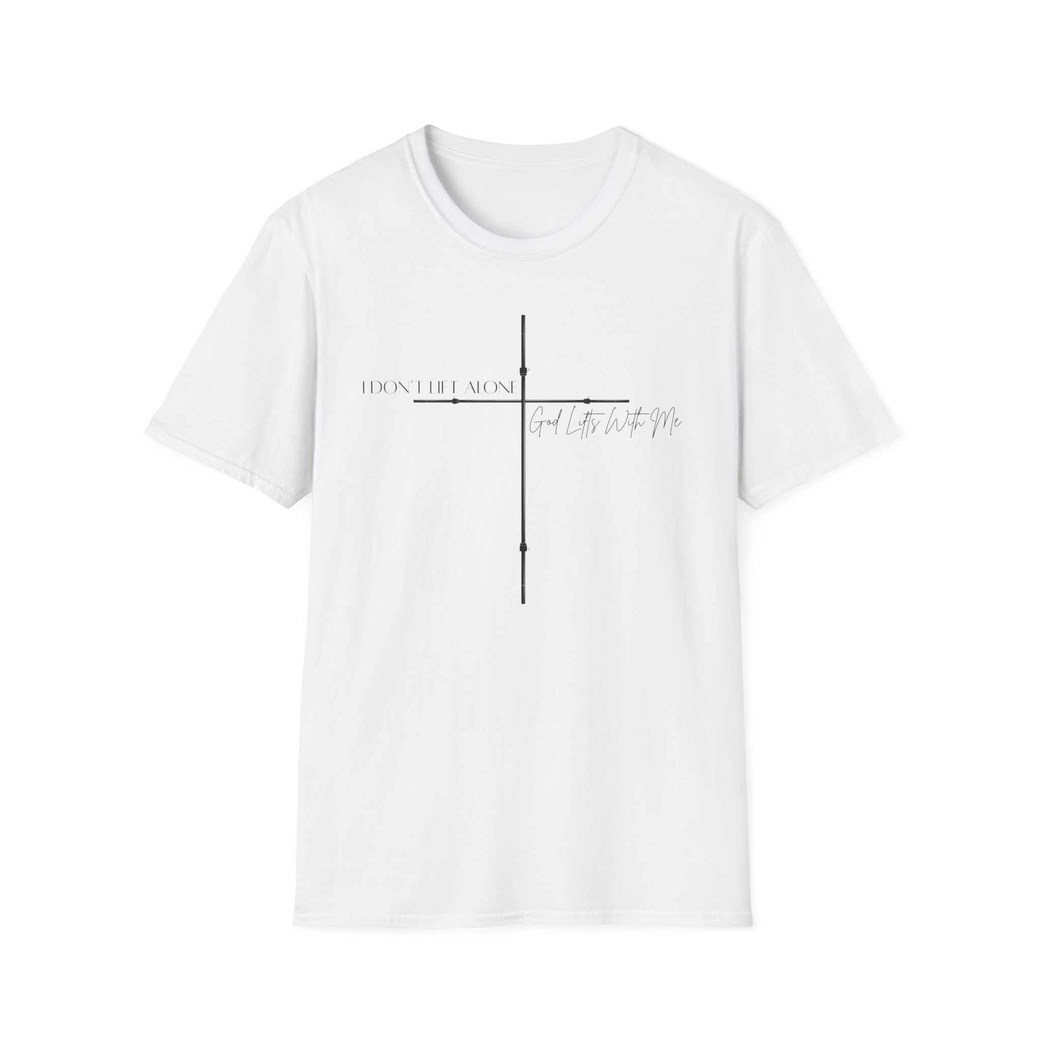 God Lifts With Me T-Shirt