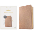 NLT Super Giant Print Bible, Filament Enabled (Leatherlike, Blush Floral, Red Letter): Dayspring Signature Collection