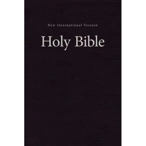 NIV, Value Pew and Worship Bible, Hardcover, Black