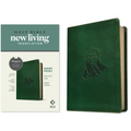 NLT Personal Size Giant Print Bible, Filament Enabled (Leatherlike, Evergreen Mountain, Red Letter)
