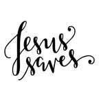 Jesus Saves Christian Decal