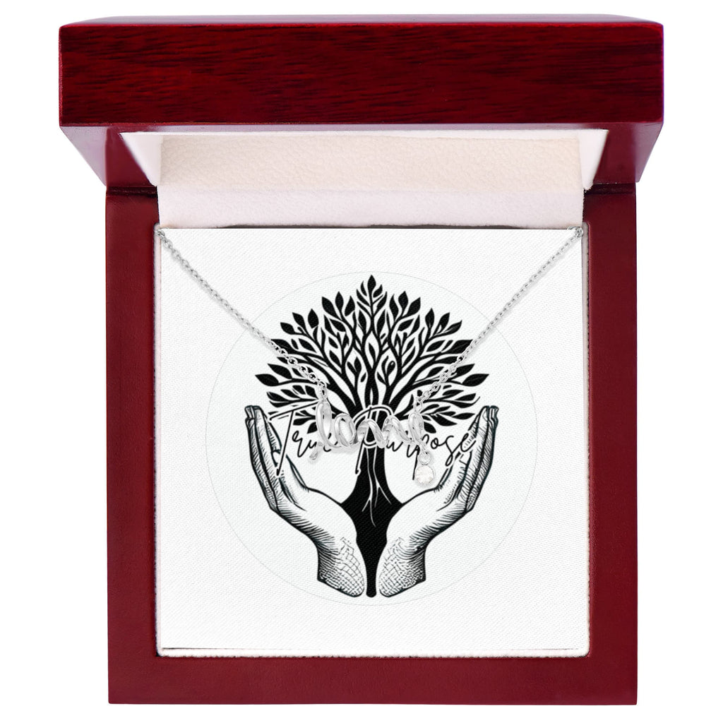 Scripted Love Necklace