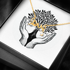 Scripted Love Necklace