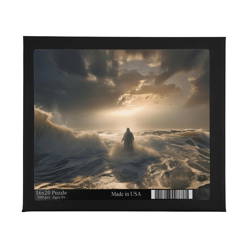 Jesus Walking on Water Matthew 14.25 Puzzle