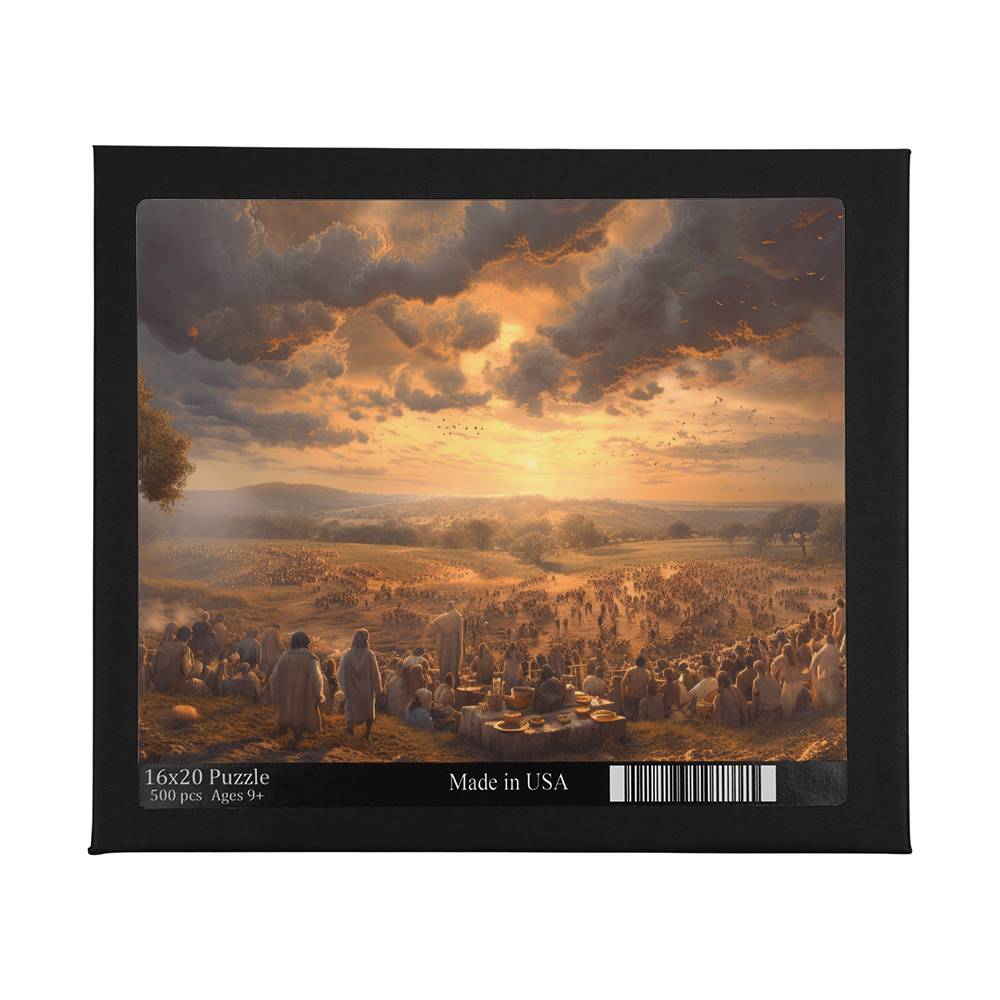 Jesus feeds 5000 #2 Puzzle