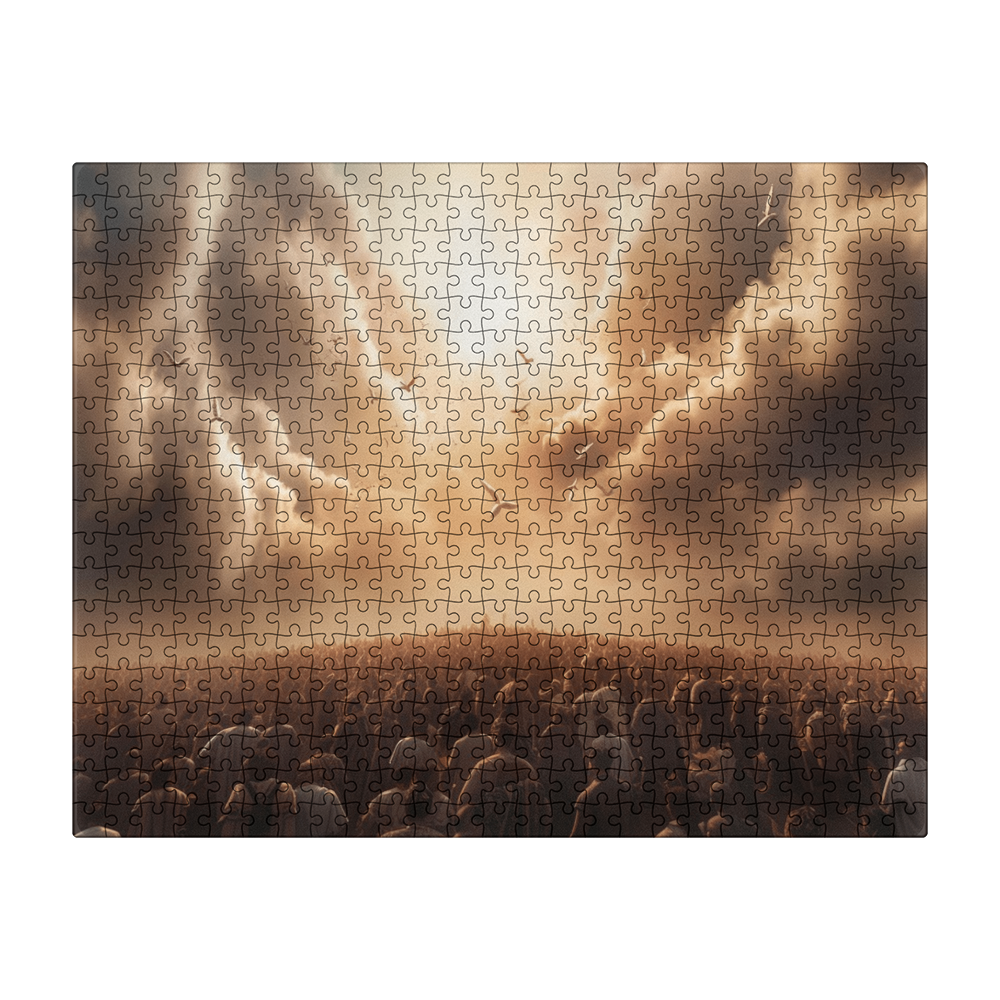 The Feeding of 5000 Matthew 14.13 Puzzle