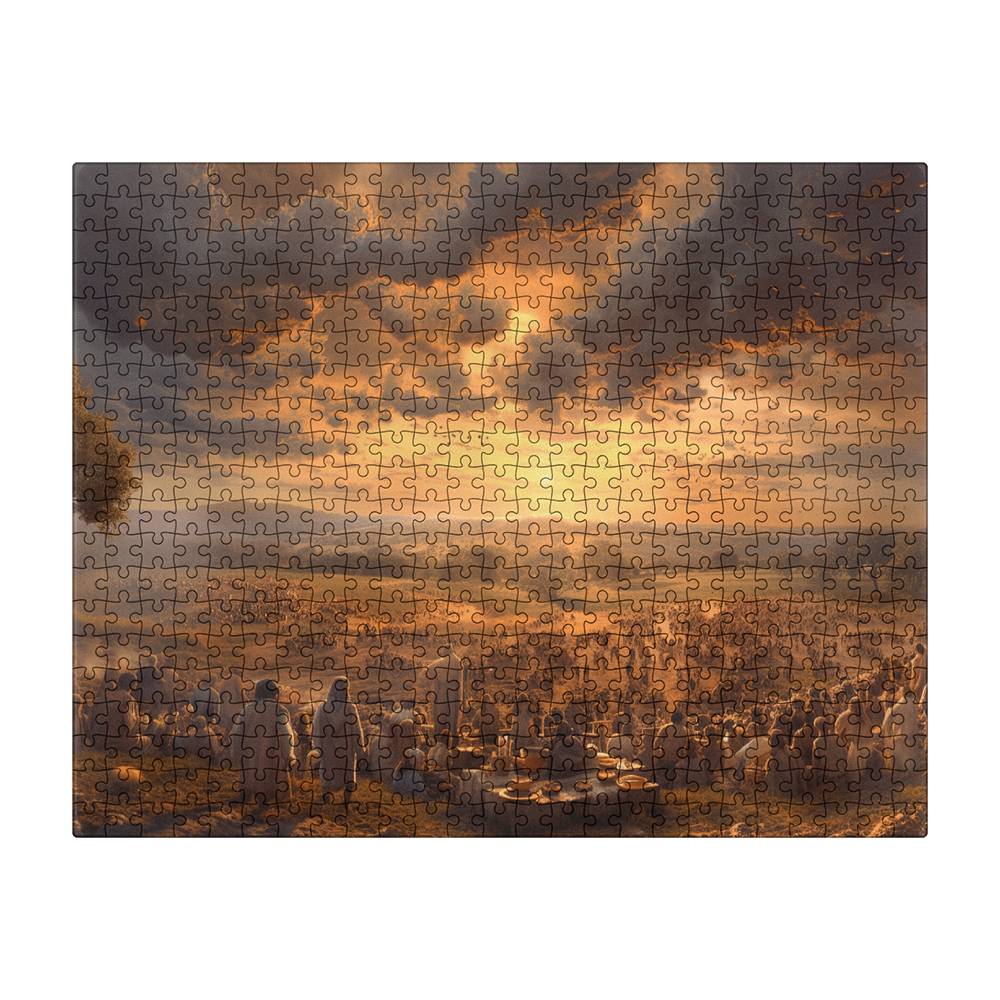Jesus feeds 5000 #2 Puzzle