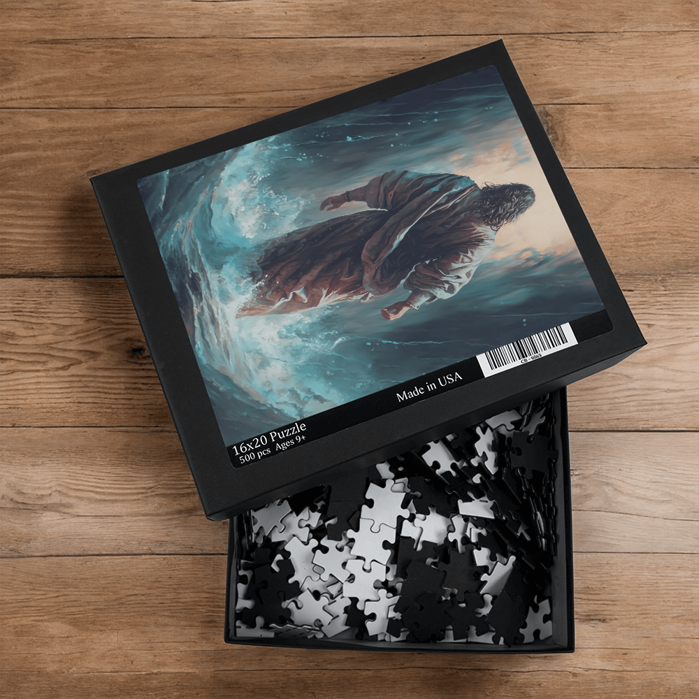 Jesus Walks on Water Puzzle