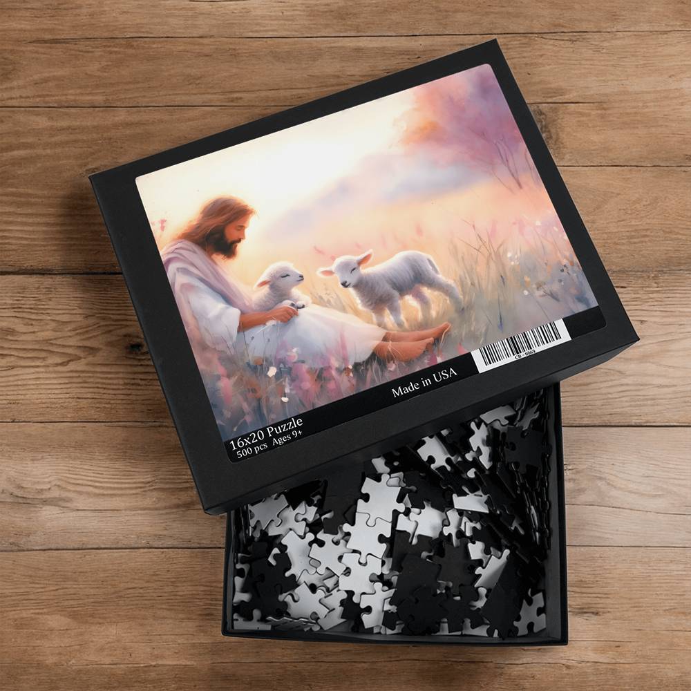 Jesus and the Lamb Puzzle