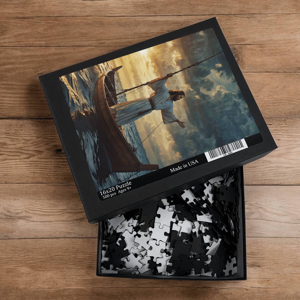 Jesus on a Boat Puzzle