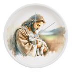 Jesus and the Lamb #4 Clock