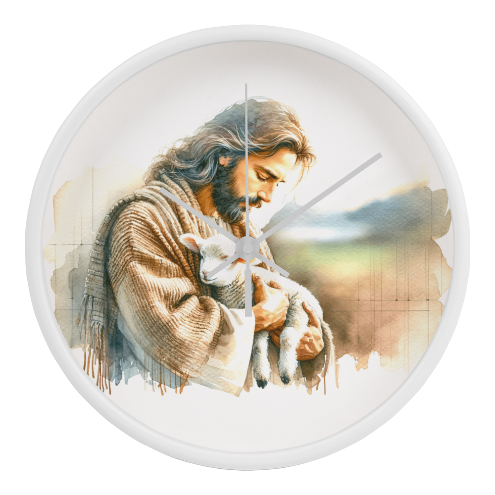 Jesus and the Lamb #4 Clock