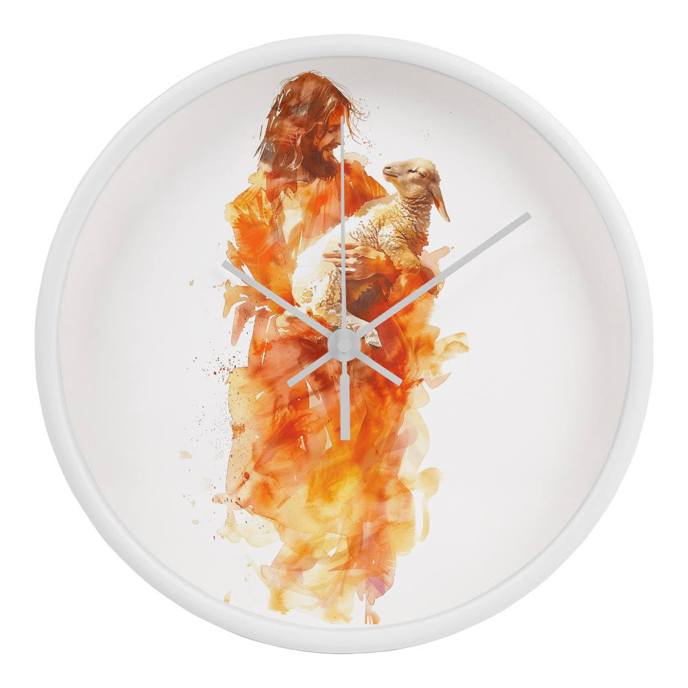 Jesus and the Lamb #2 Clock