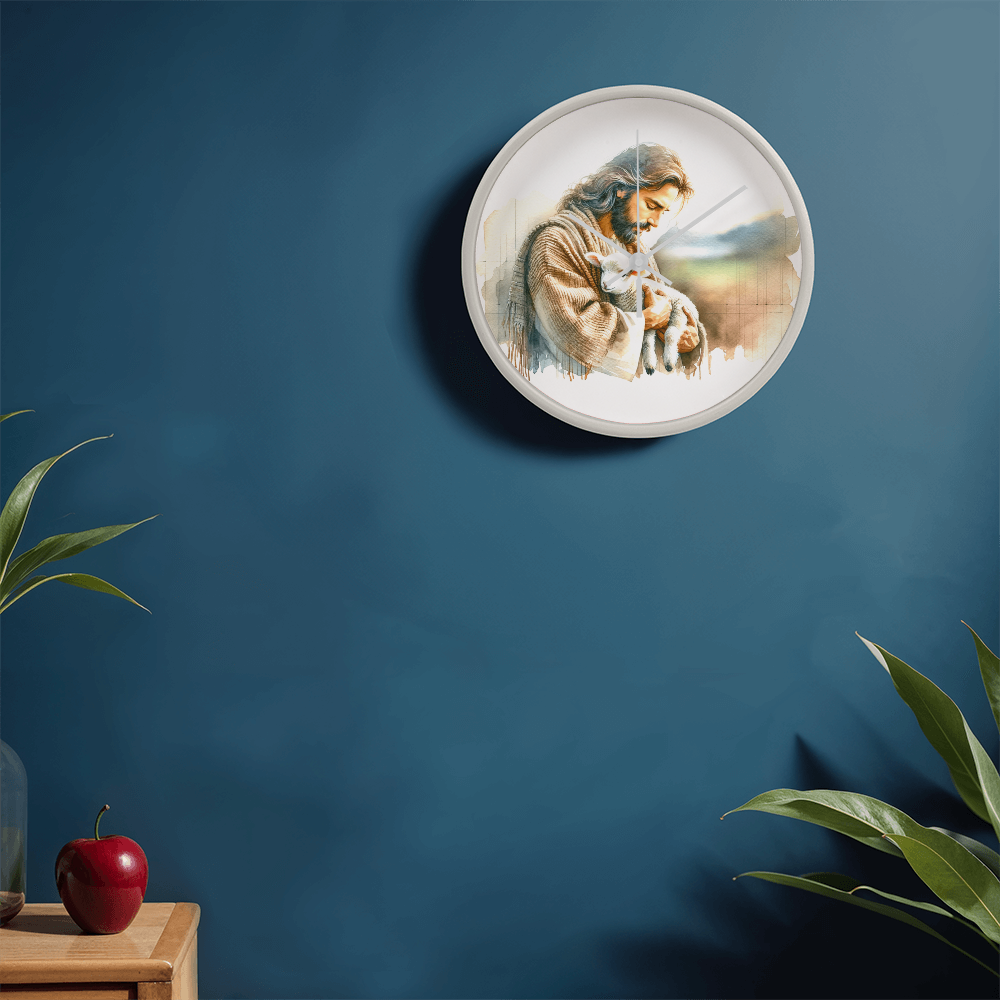 Jesus and the Lamb #4 Clock