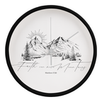 Faith can move Mountains Clock