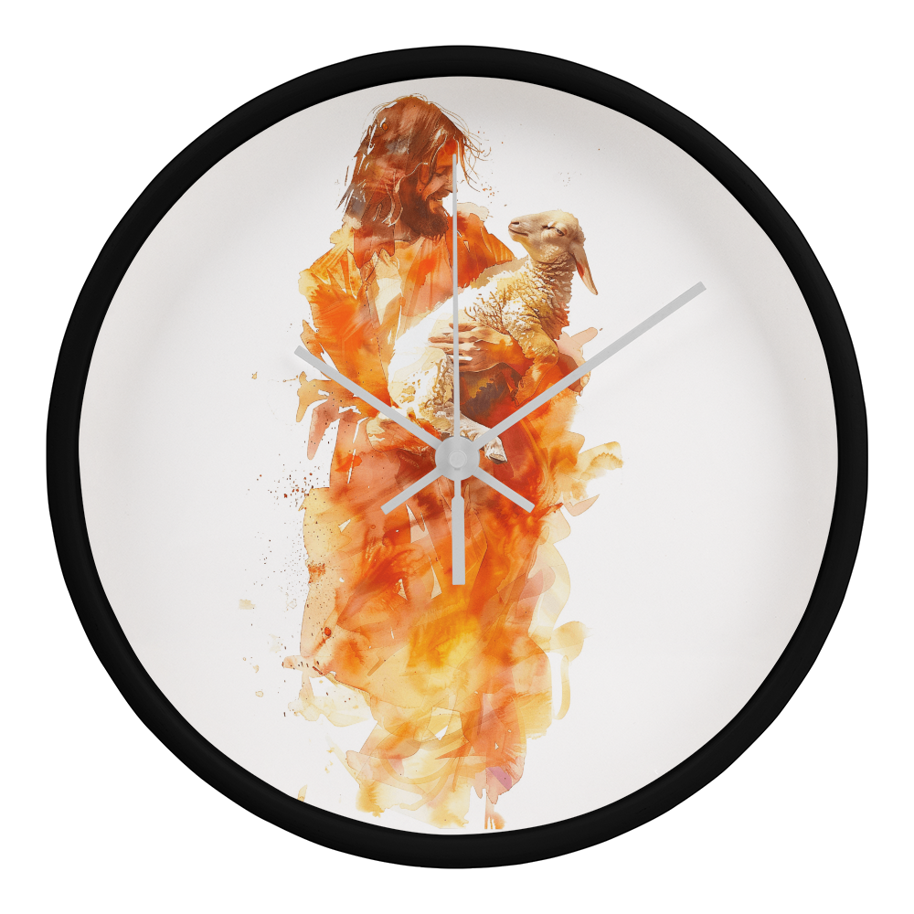 Jesus and the Lamb #2 Clock