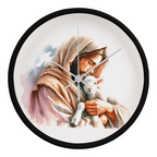 Jesus and the Lamb Clock