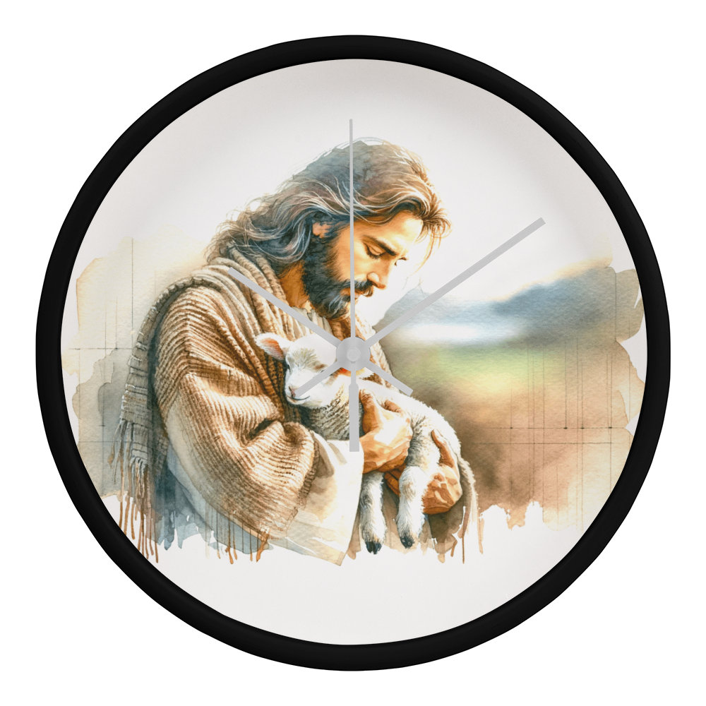 Jesus and the Lamb #4 Clock