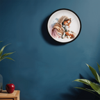 Jesus and the Lamb Clock