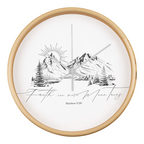 Faith can move Mountains Clock
